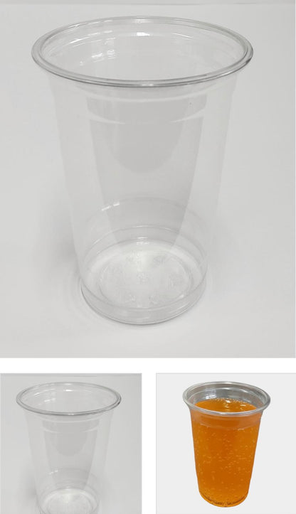 Clear Pet Cups 20x50 CT