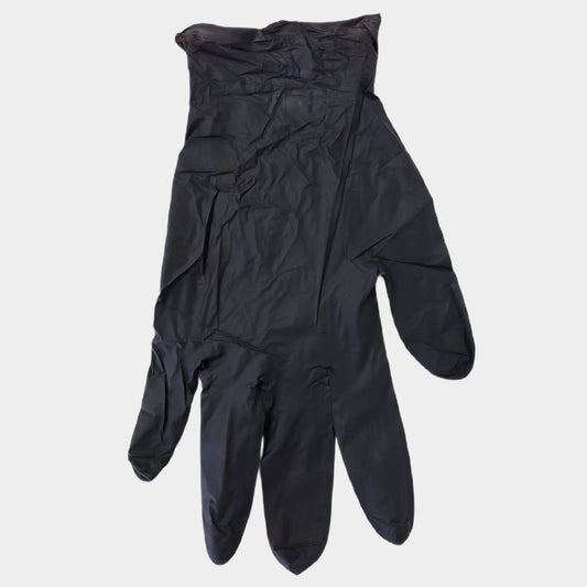 Black Nitrile Gloves Powder Free